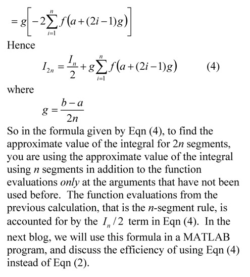 Automatic Integrator Formula